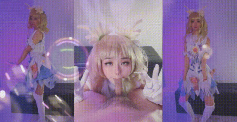 极品嫩妹舞啪福利姬【贝璃珞】最新露脸作品，中华娘的才艺，狂吞前辈的精液打气加油(2V)1